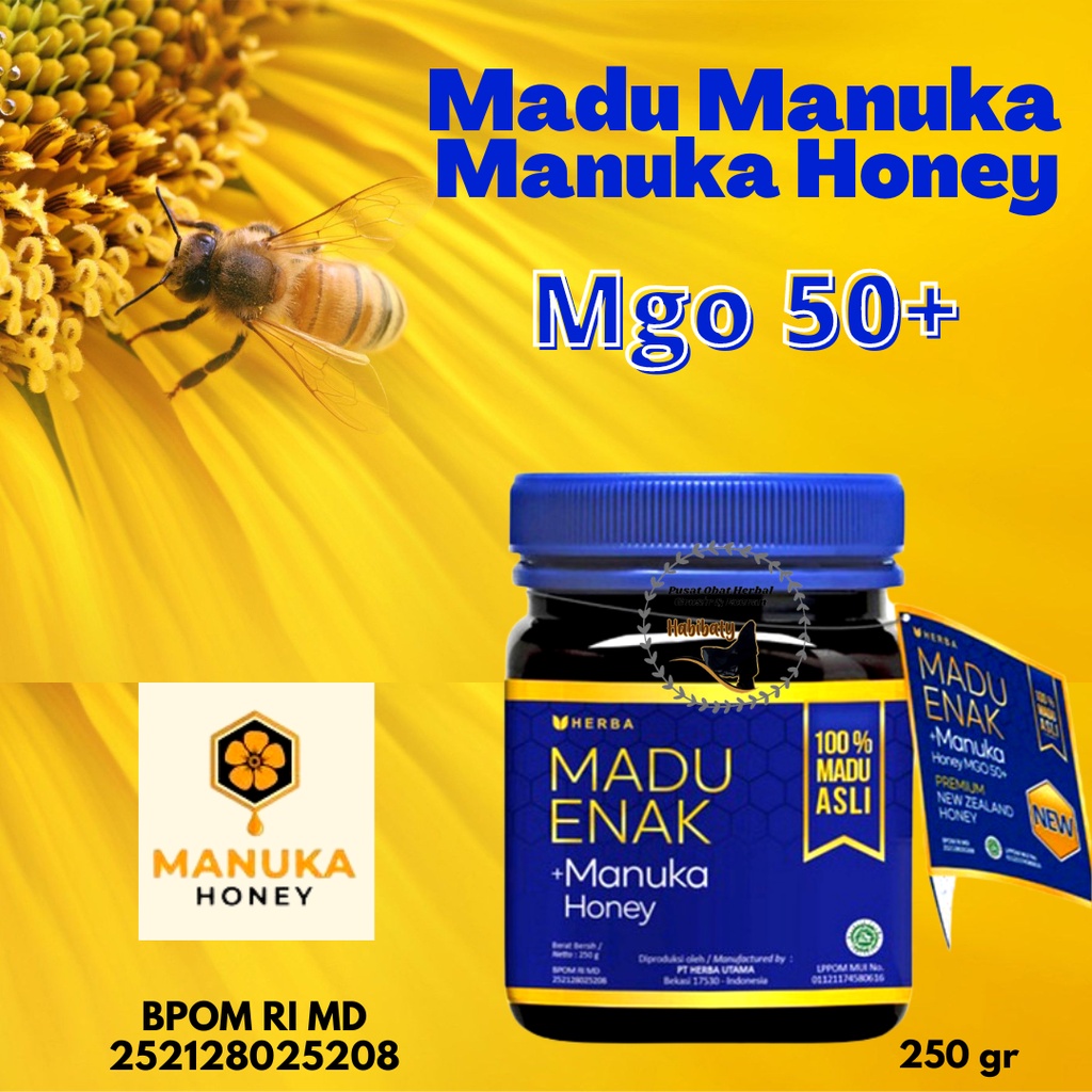 

Manuka Honey Madu Asli New Zealand 250 gr