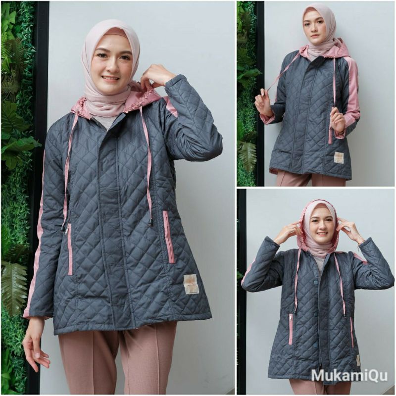 JAKET WANITA PARKA BELLOVA QUILTING PREMIUM / JAKET CEWEK BELOVA MUKAMIQU NEWTAB / PARKAWANITA / JAKETCEWEK