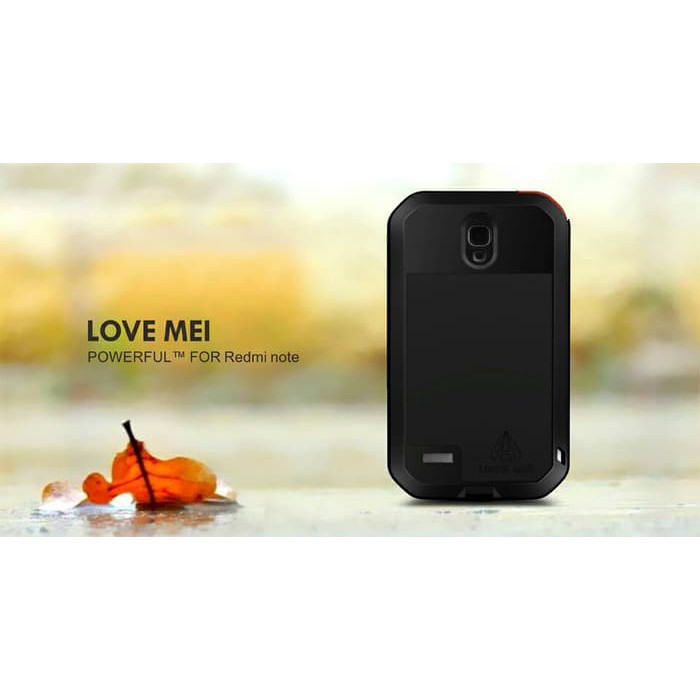 love mei lunatik powerfull case xiaomi redmi note