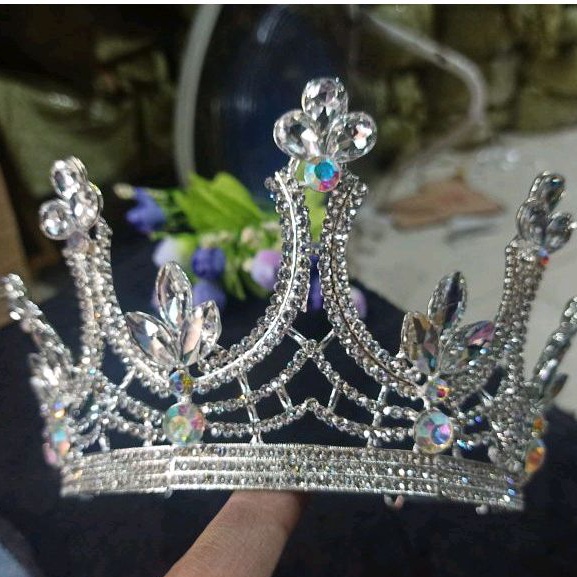 mahkota weding full mata mahkota besar