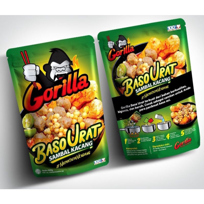 

Gorilla Baso urat & Mie TEK-TEK geprek terciduk