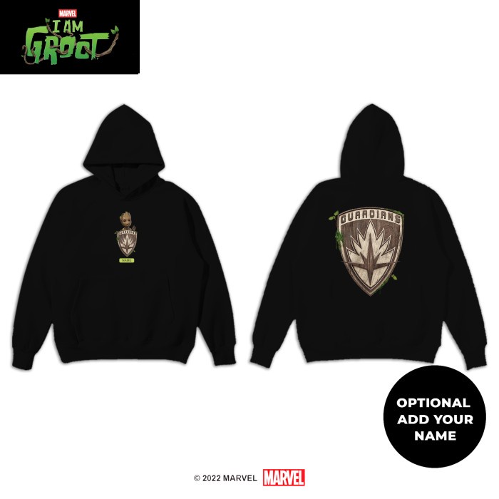 Marvel Jaket Jumper Dewasa Pria &amp; Wanita Iam Groot IGT43