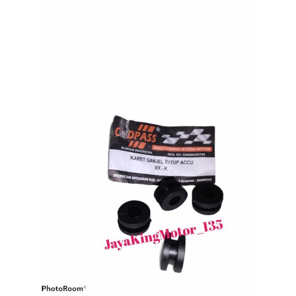karet ganjel tutup aki accu rx king