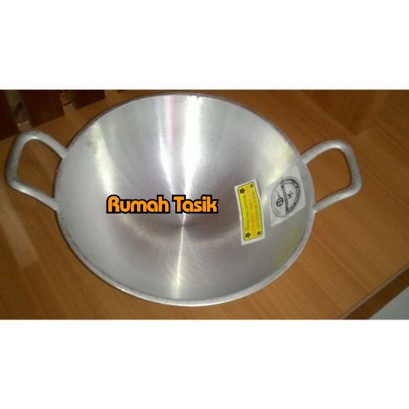 Wajan Penggorengan Cekung Tebal / Wok Pan Cekung No.12 Diameter 30cm