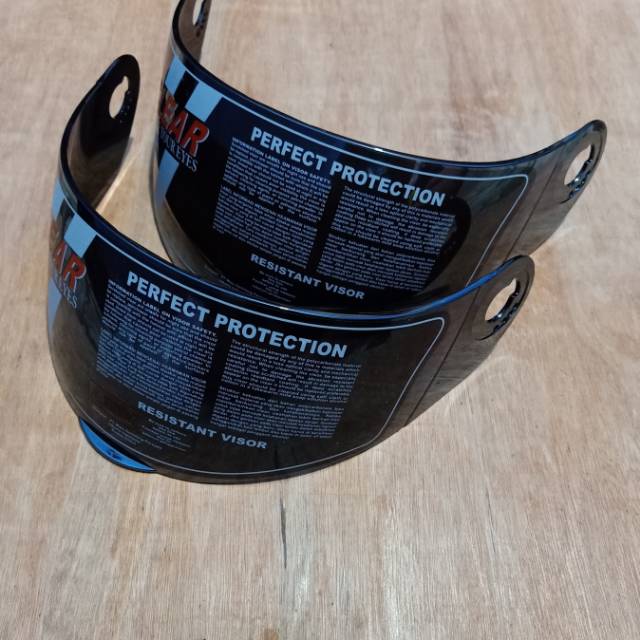 Visor helm kaca helm KYT X rocket roket iridium silver / Pelangi