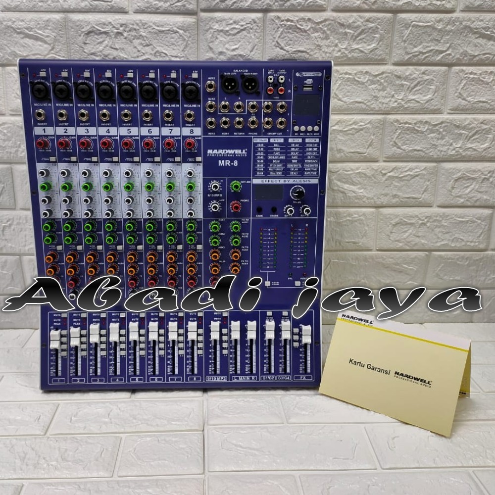 Mixer Hardwell MR 8 Original 8 Channel mr8