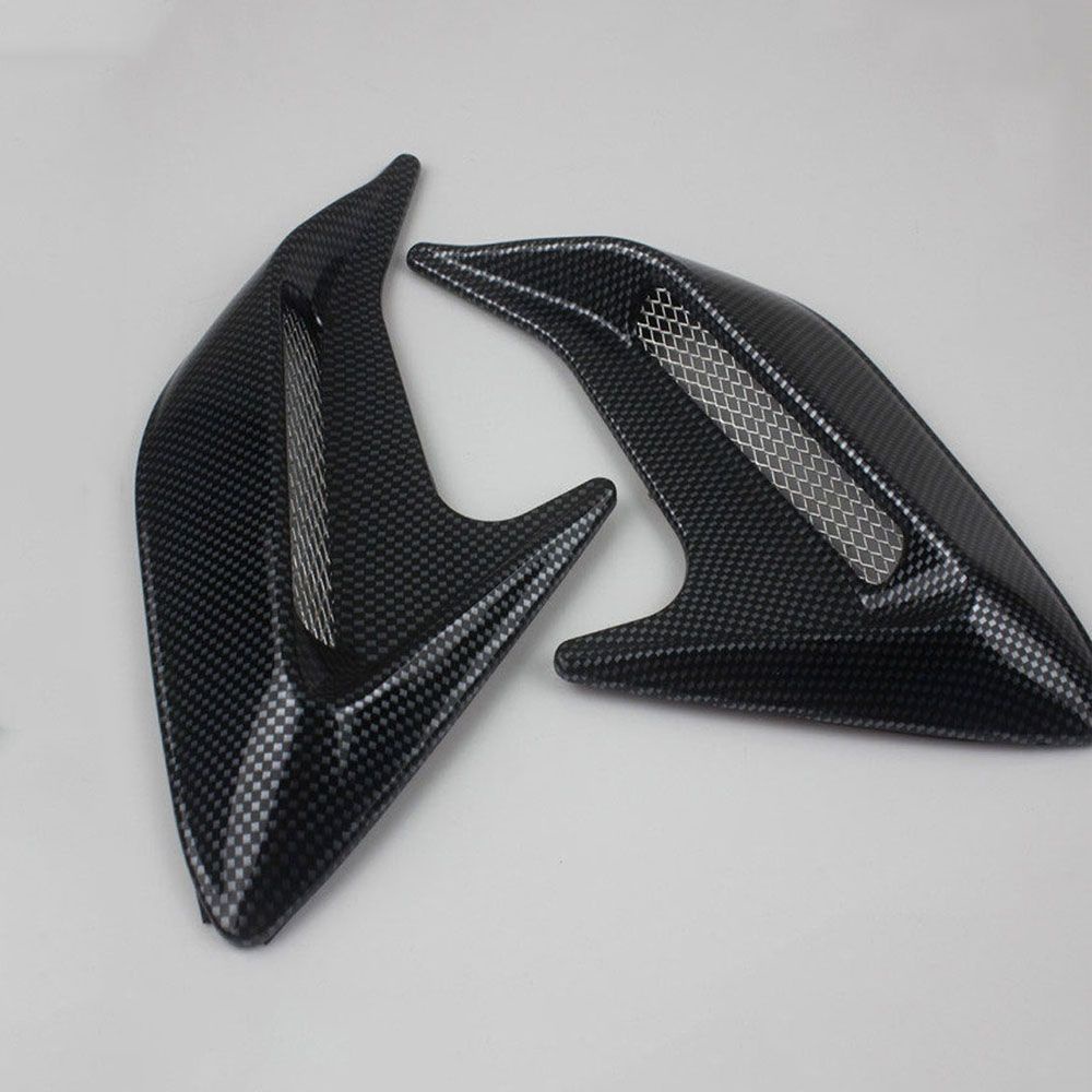 TOP 1 pair Modification Side Vent Hood Air Inlet Car Stickers Auto Air Flow Intake Shark Gill Decoration Simulation/Multicolor