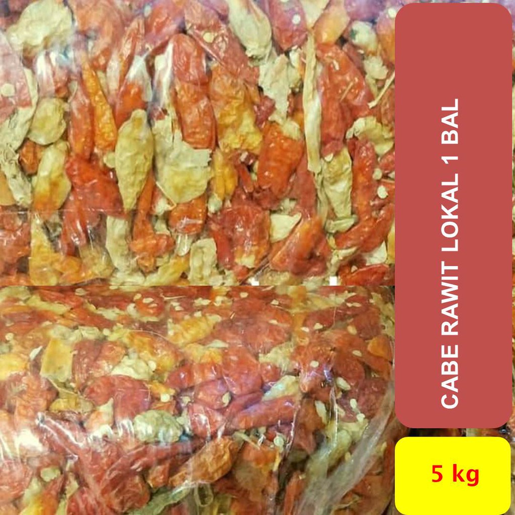 

Cabe Rawit Lokal kemasan bal 5 kg
