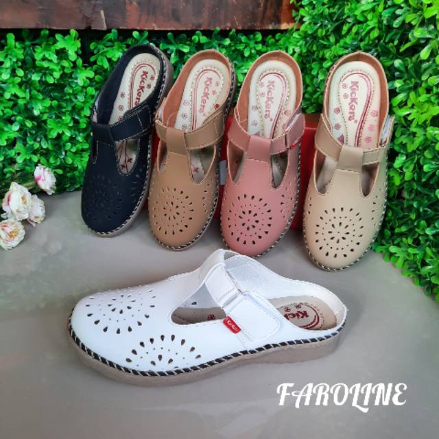 SL.35 Sandal slop kickers wanita  / sandal tutong wanita / Sandal slop wanita model kasual / Sandal 