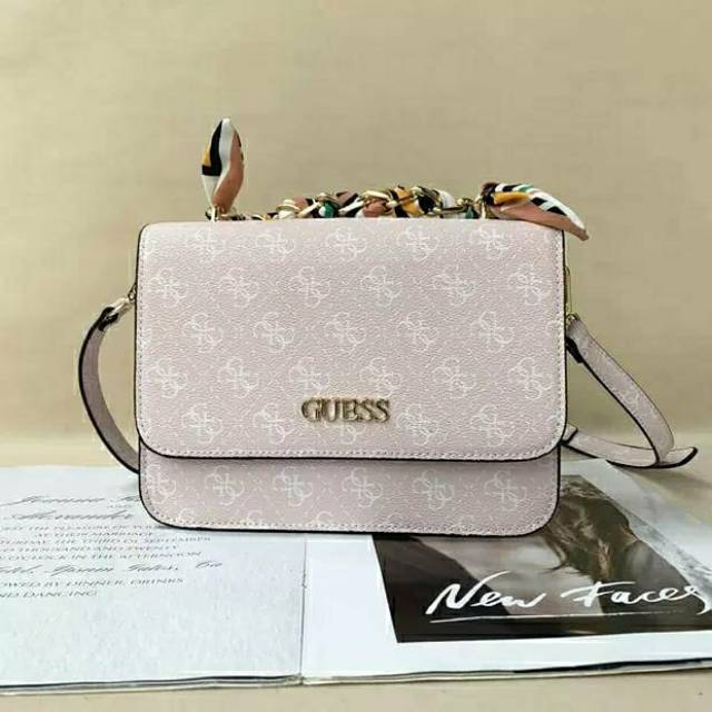 GUESSS vintage logo print crossbodybag