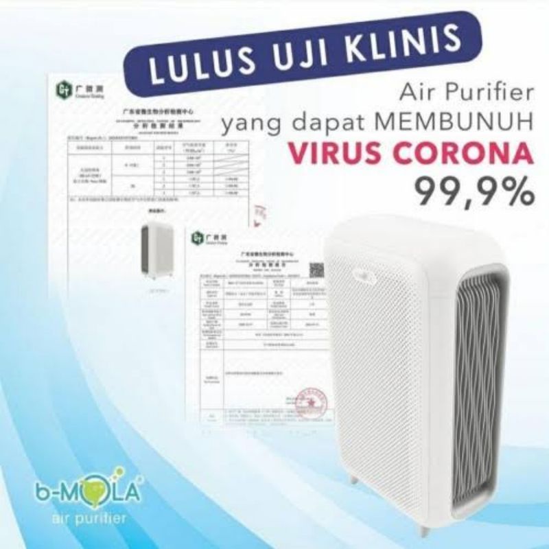 B-mola BMOLA NCCO Air Purifier BM50 BM100 BM150 BM300 Teknologi Pemurnian Udara penyaring udara