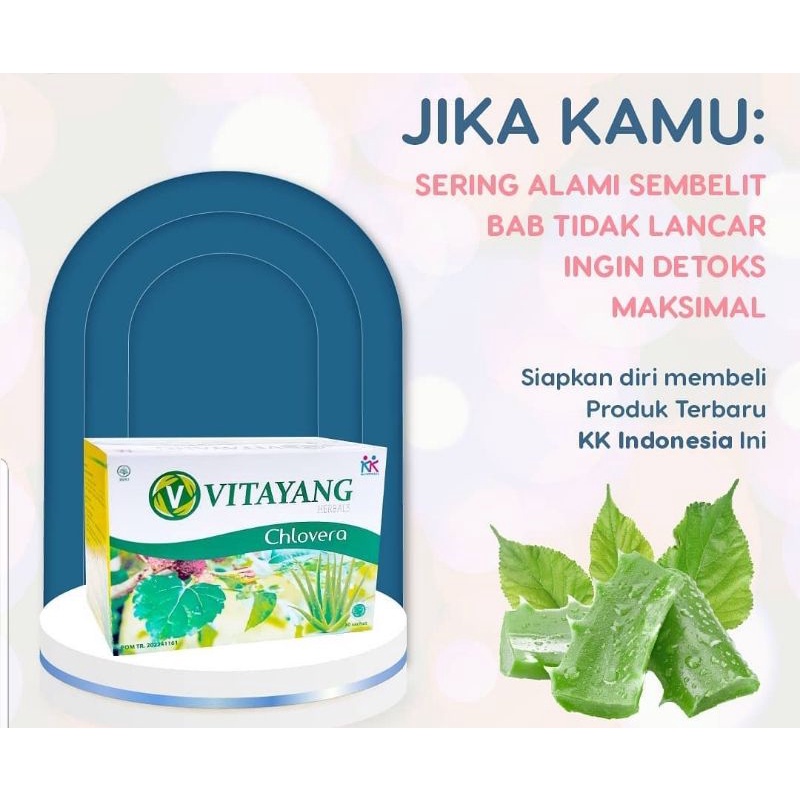 

vitayang chlovera pelancar BAB herbal