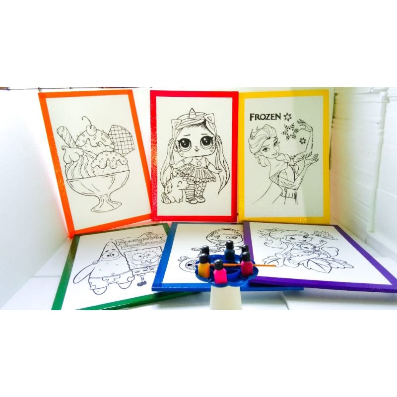 

paket edukasi mewarnai styrofoam