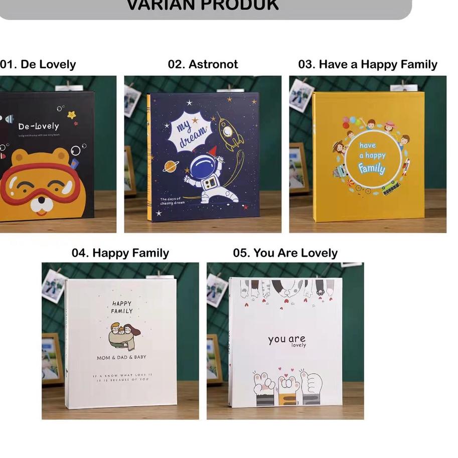 ✿ BUKU ALBUM FREE HARDBOX 3R DAN 4R / ALBUM HARDBOX / BUKU ALBUM FAMILY / ALBUM BERMOTIF / ALBUM ➴