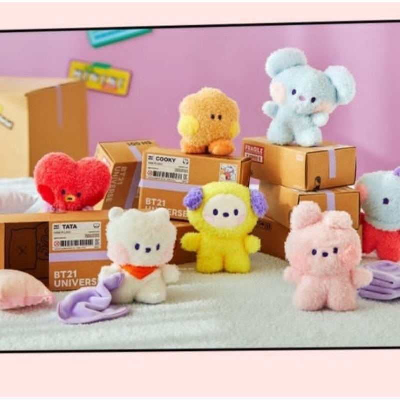 [READY 🇮🇩] BT21 Minini Plush Doll/Standing Doll