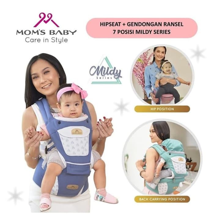 MOMS BABY HIPSEAT 7 FUNGSI MILDY SERIES MBG 2019
