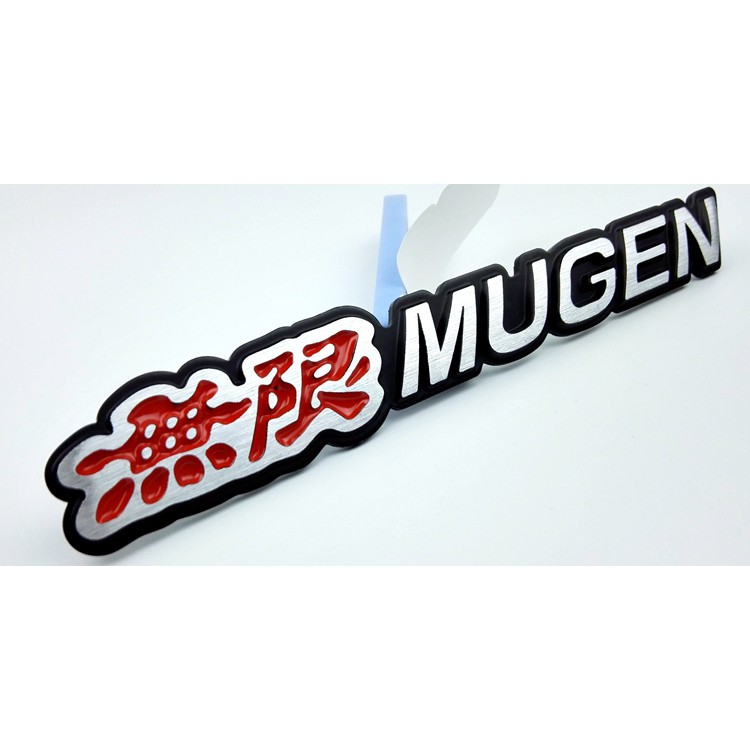 Stiker Logo MUGEN Bahan Metal untuk Fender Belakang Honda