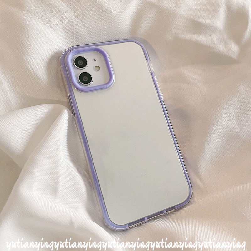 Soft Case Bahan Silikon TPU Warna Permen Untuk iPhone 7 8 Plus 11 12 13 Pro Max XS X XR SE 2020