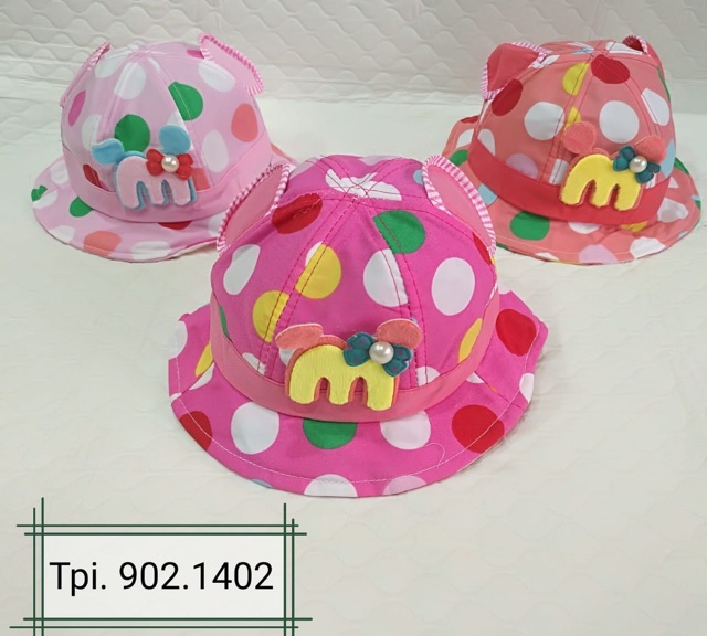 Topi pantai anak perempuan lucu dan kekinian 1-4 tahun