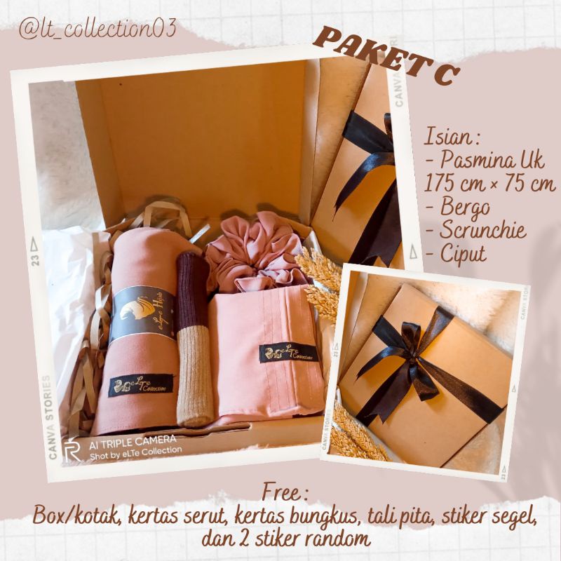 gift box/hampers hijab/hampers murah/gift box murah