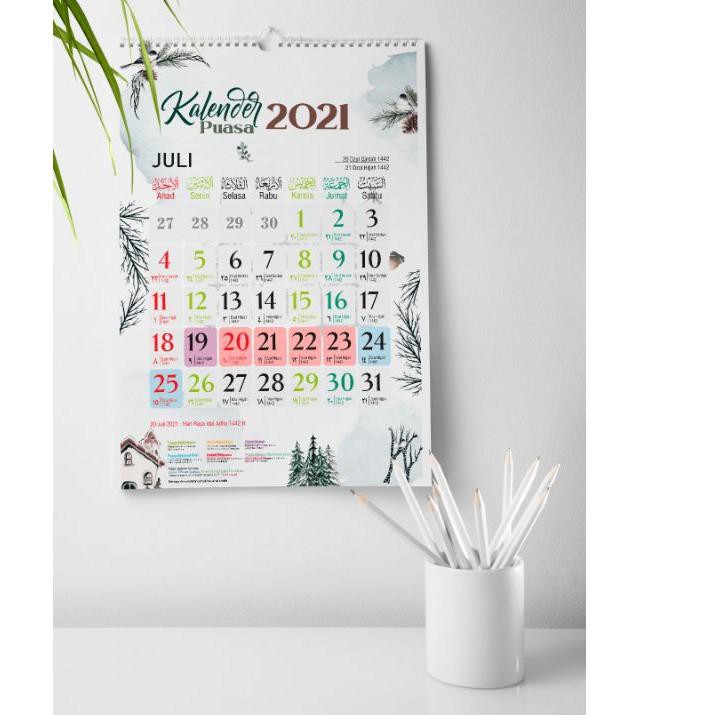 

Stok IdulFitri☻,,V7576❉ 2021 Kalender Puasa, Kalender Dinding SPIRAL dan KLEM BESI Masehi Hijriyah u