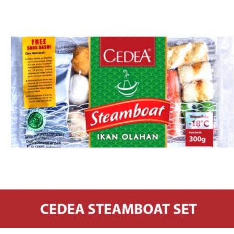 Jual Cedea Steamboat 300 Gram Ikan Olahan Frozen Food Makanan Beku Olahan Shopee Indonesia