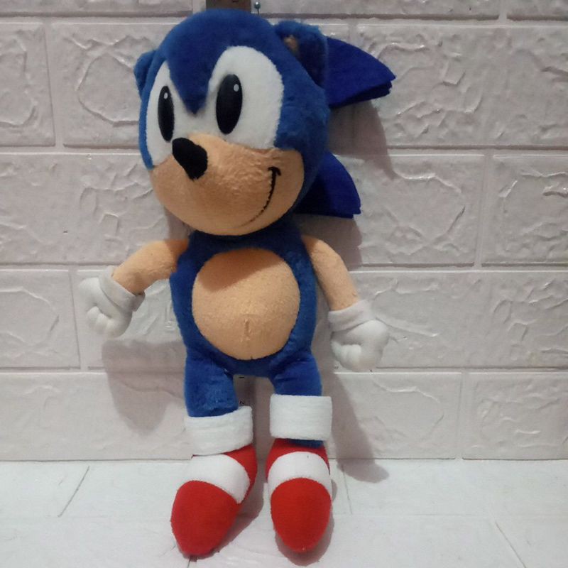 SONIC Sega Plush Doll Vintage Stuffed Toy DAKIN Hedgehog