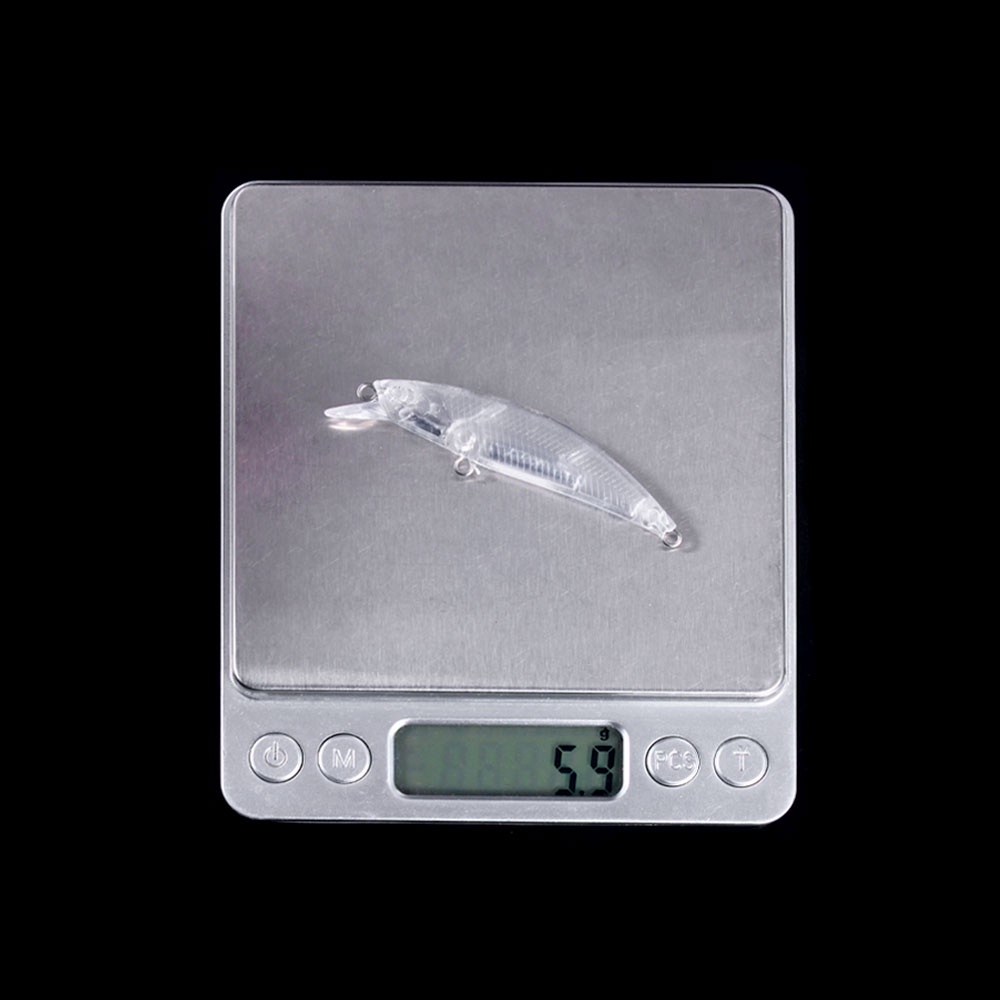 Hengjia 100PCS Umpan Pancing Ikan Minnow 60S 6.8cm 5.9g Bahan Plastik
