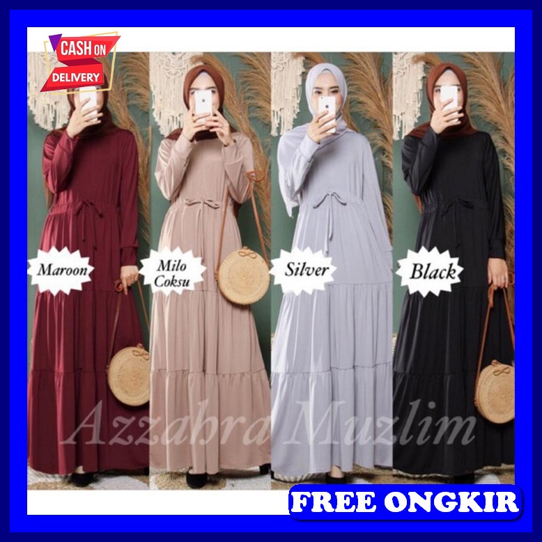 Gsmis Kondangan Pesta Gmis Muslimah Polos Baju Lebaran Muslim Wanita Games Remaja Terbaru 2023 Ghami