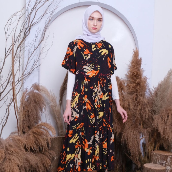 TERBARU        Daster Busui Baneska Maxi Calista Series