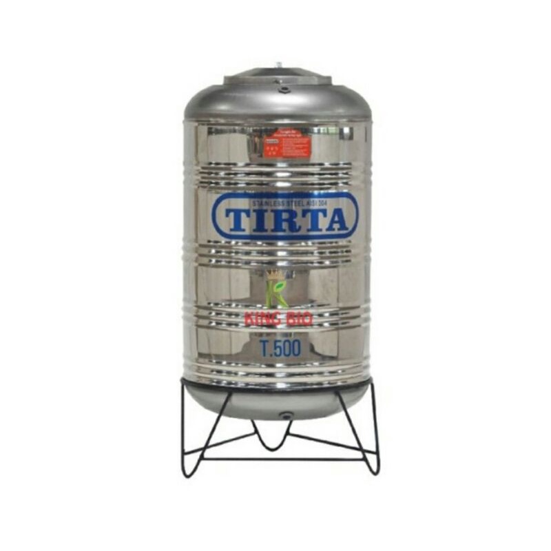 Tangki Air TIRTA Stainless T-500 @ 522 Ltr Khusus Medan Free Ongkir Fisik