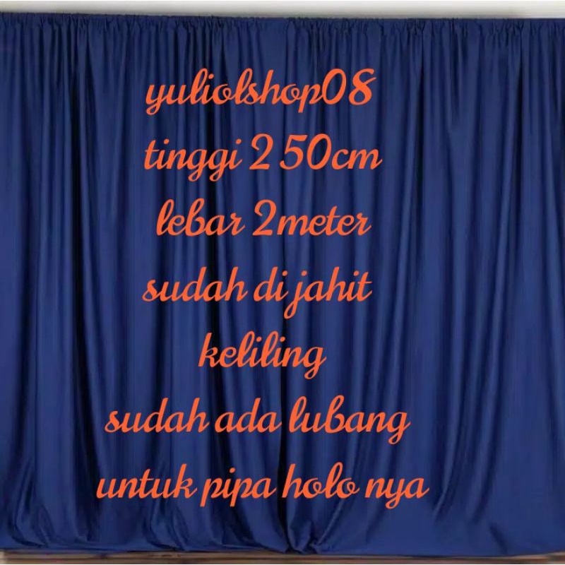 KAIN FILAMIN BACKGROUND POLOS T2,5XL2METER