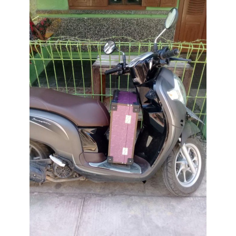 BEAUTYCASE MINI 42CM TROLI DALAM BISA DIBAWA MOTOR