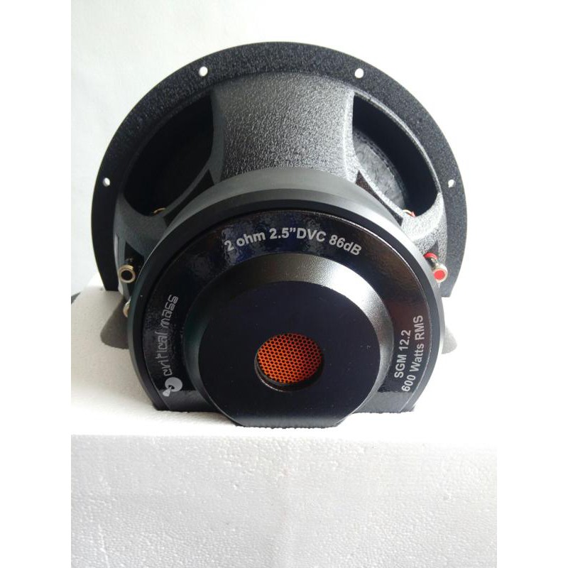 Subwoofer Critical Mass SGM12.2 Terbaik