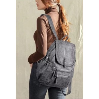 PROMO EMORY OBLIQUA CUEMO3320 TAS RANSEL SET 4IN1 WANITA IMPORT BATAM KEKINIAN 2022 MURAH