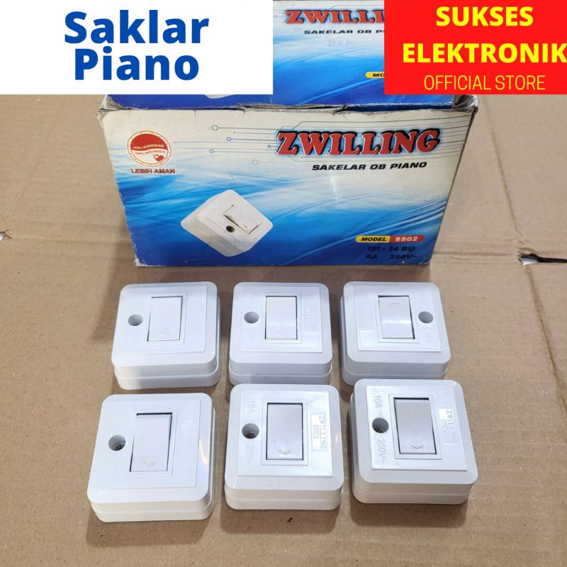 Saklar Piano / Saklar Lampu Kecil