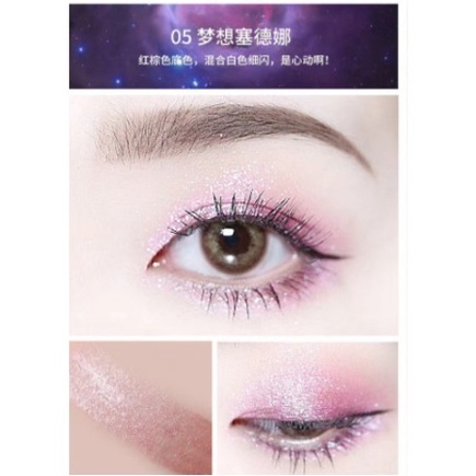 Lameila Liquid Glitter Eyeshadow Cair Korean Eyeshadow Liquid 6 Warna Waterproof Eye Shadow 1025