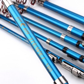 Joran Pancing Portable Telescopic 1.5M - S6 - Blue