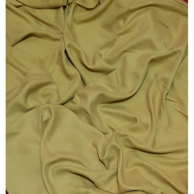 Kain Sutra Asli Kain Sutra Polos 25mm Cdc (crepe de chine) Mulberry Pure Silk fabric