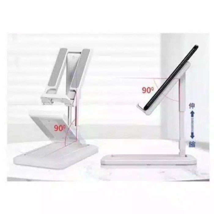 Folding Desktop HD-28 Phone Holder Lipat Universal Support Stand Meja Standing HD28 Stand Holder Hp Dudukan Sandaran