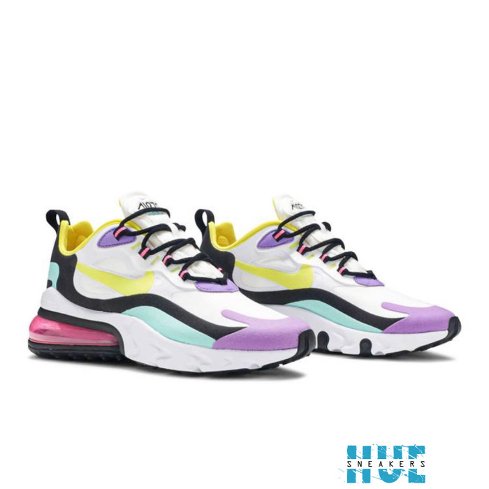nike air max 270 react bright violet womens