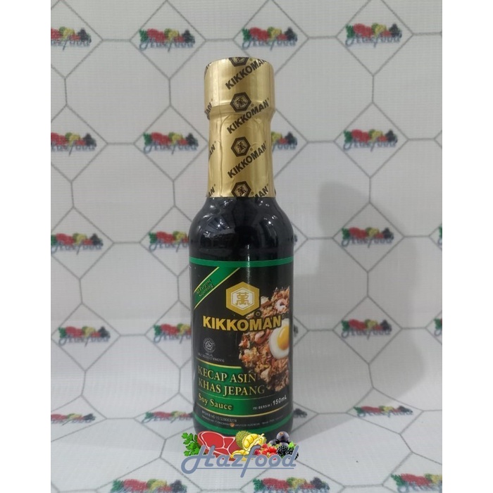 

Kikkoman Kecap Asin Khas Jepang / Japanese Soy Sauce - Halal (150 ml)