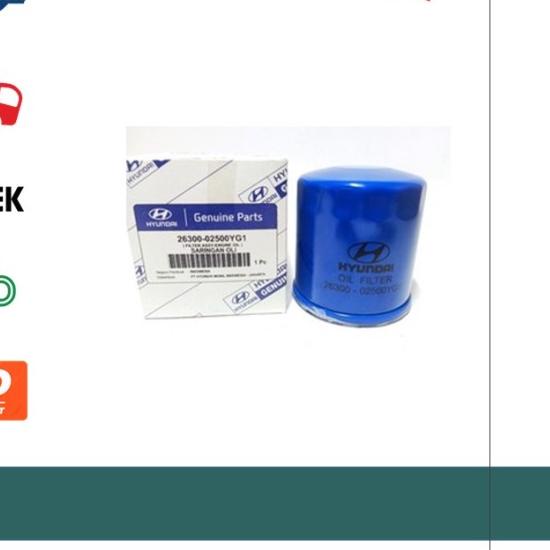 ● oil filter oli mesin mobil kia timor visto carens carnival rio ♟