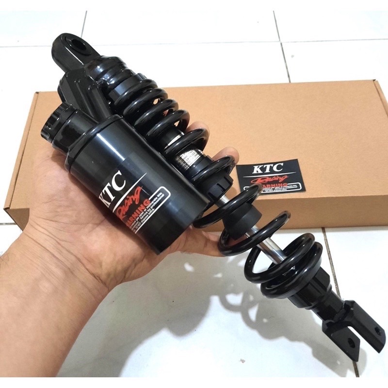 shockbreaker shock tabung matic KTC extreme Full black dan Grey 310/330mm xeon fino mio j mio soul scoopy vario beat dll