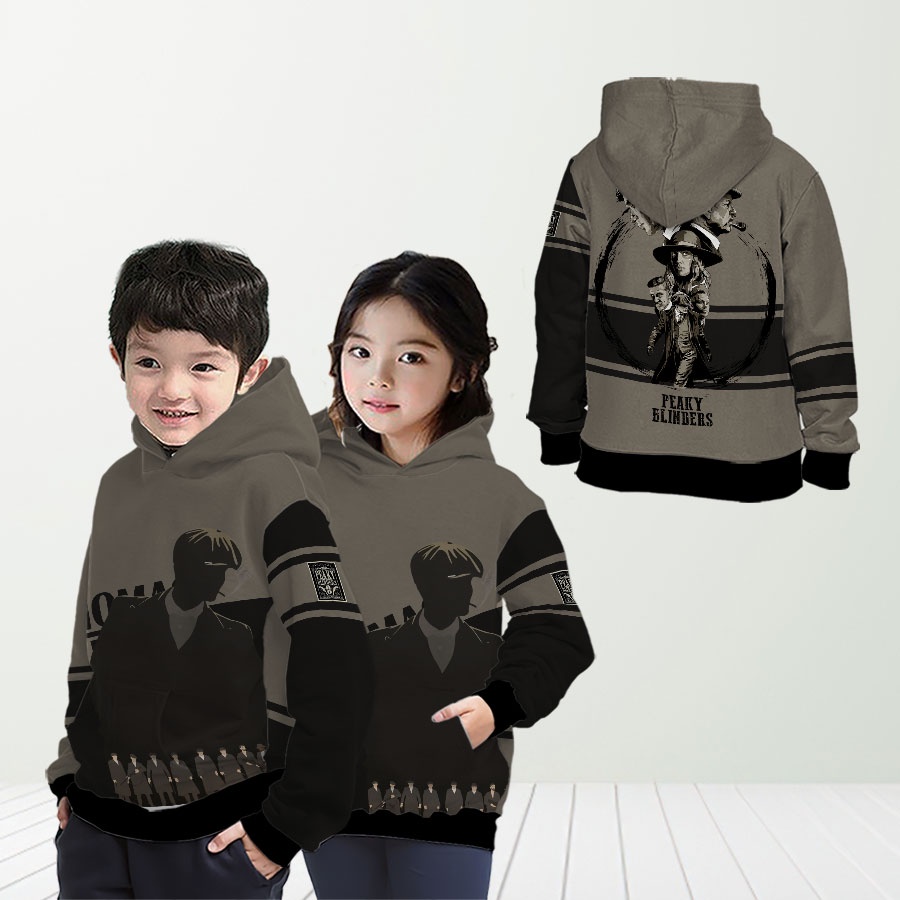 Jaket Hoodie Kids Peaky Blinders Thomas Shelby Full Printing Free Custom Nama ART 01