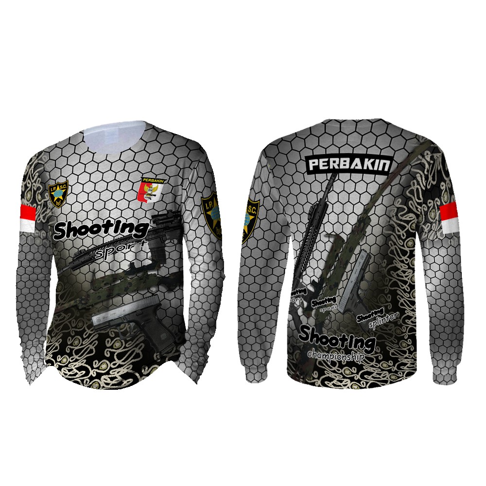 Kaos Perbakin Pria | Kaos Jersey Perbakin | Kaos Perbakin Lengan Panjang