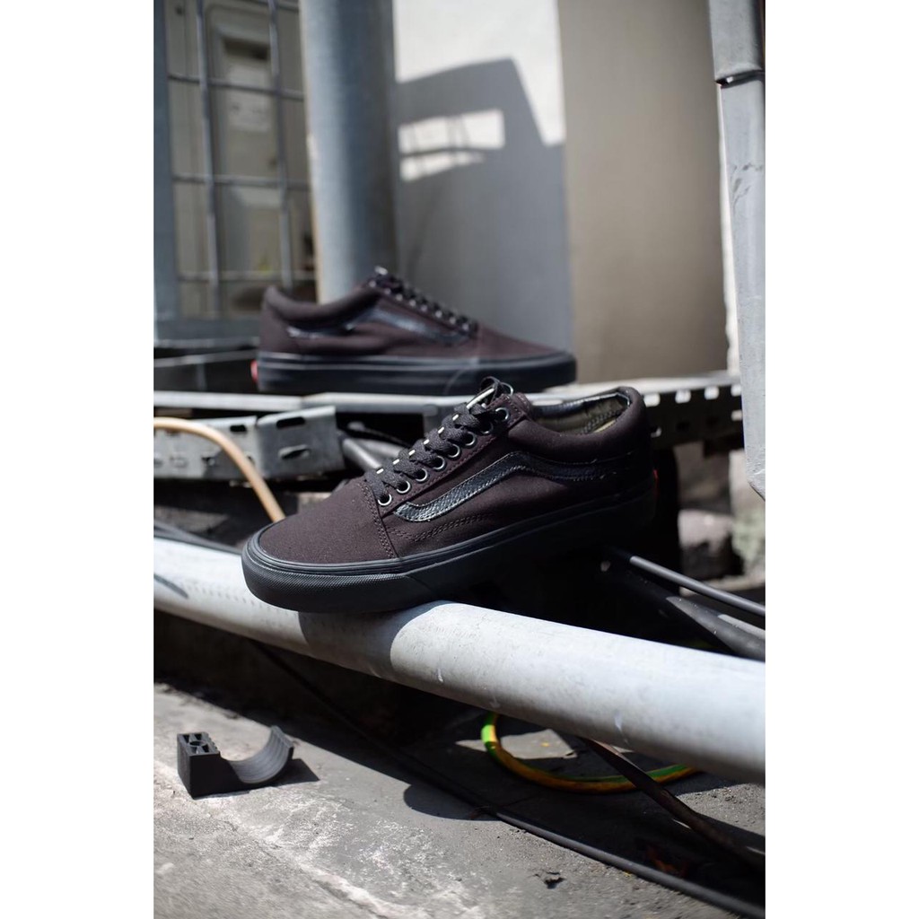 vans oldskool Black black (full black)