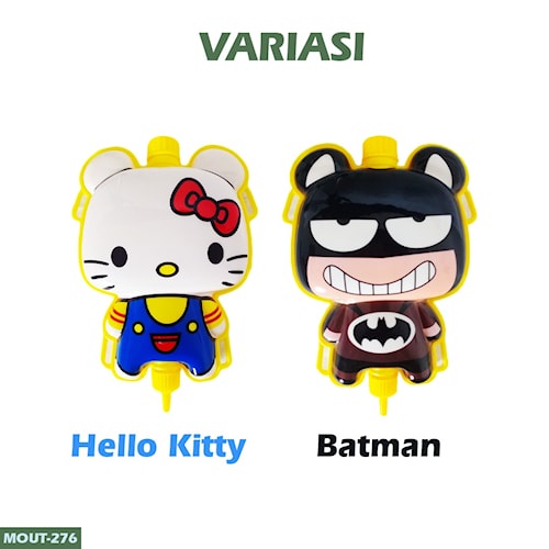 Diskon  Mainan Pistol Anak Kartun Tembakan Air Water Gun Bag / Mainan Pistol Air Tas Backpack Anak /