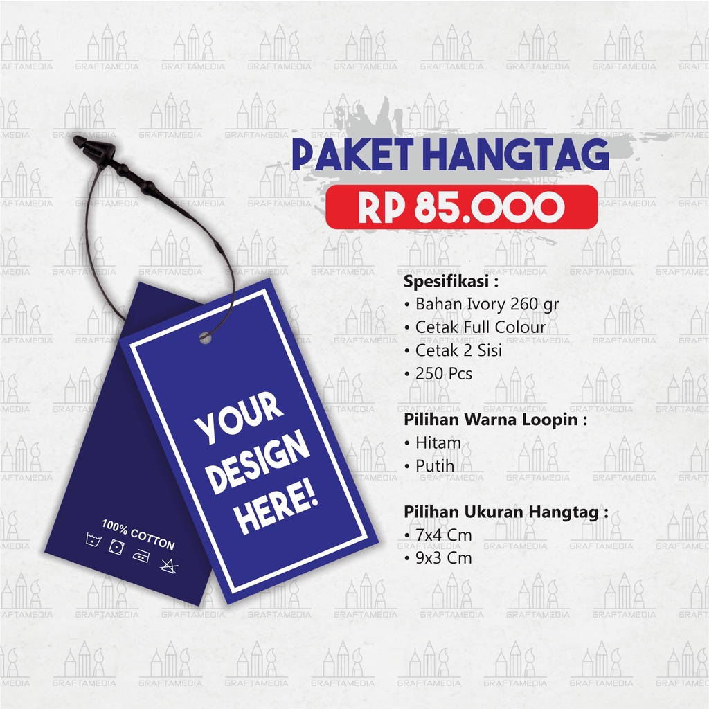 

Paket Hangtag 85.000 ( GRATIS DESAIN & GRATIS LOOPIN )