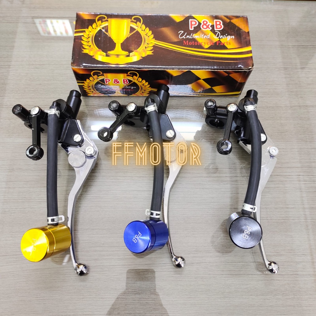 handle master rem kanan rcb tabung beat aerox nmax p&b universal